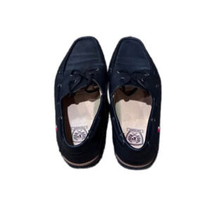 PHAT CLASSIC Men's Black Boat Shoes/Loafers